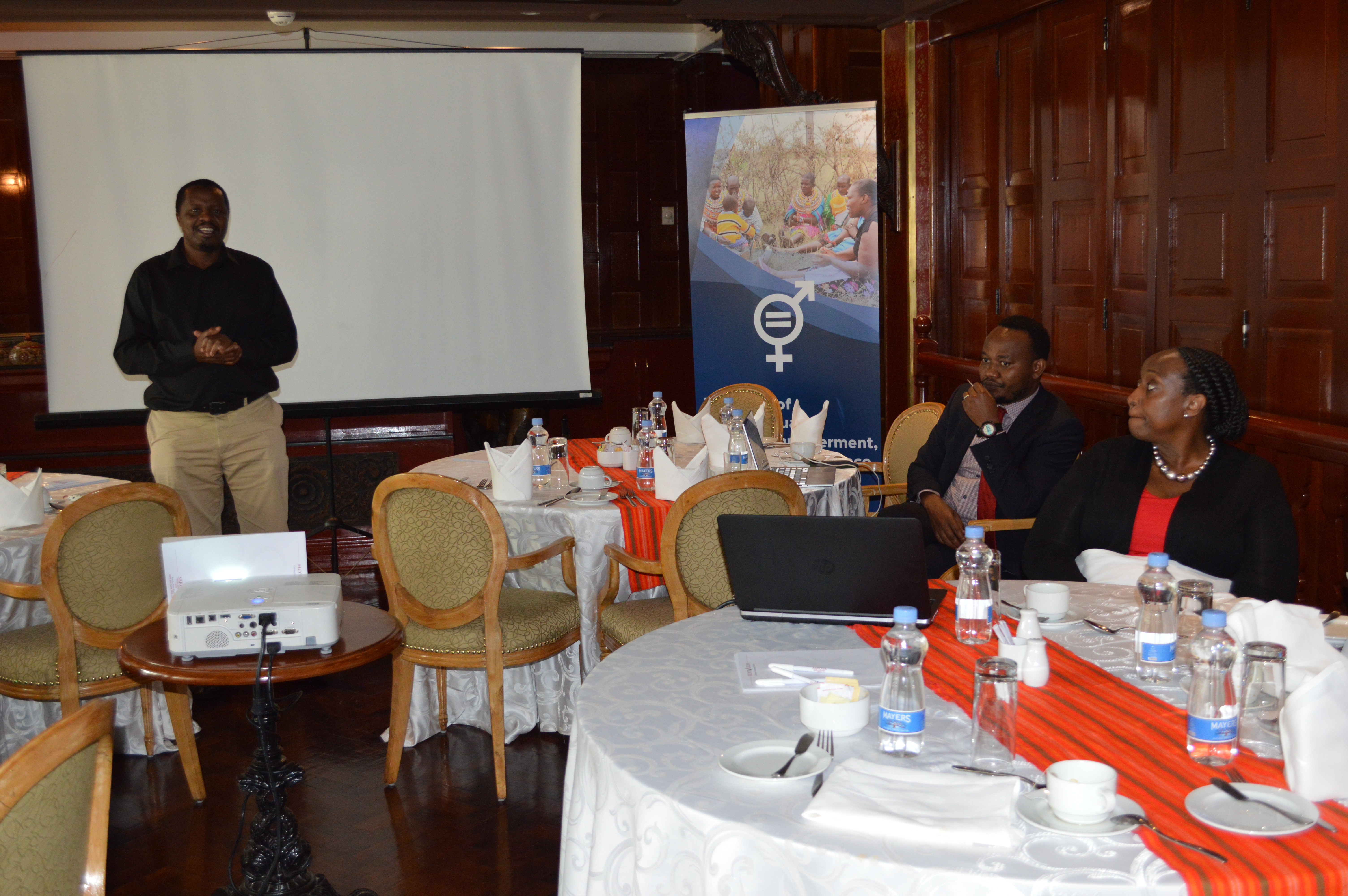 Media training session